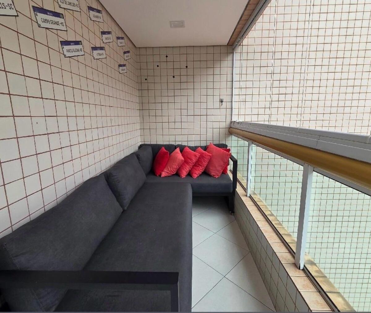Apartamento com 2 quartos e 75 m² em Boqueirão, Praia Grande