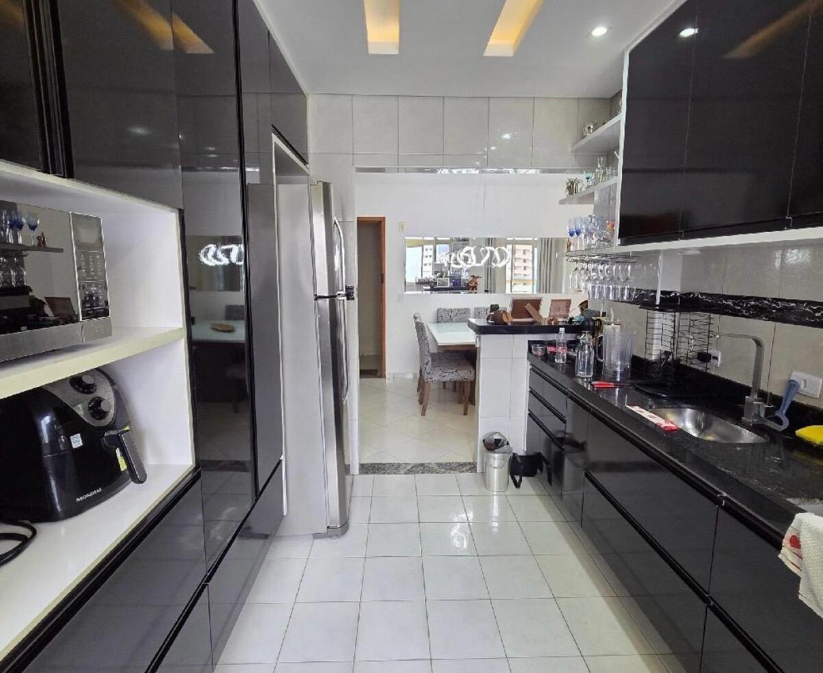 Apartamento com 2 quartos e 75 m² em Boqueirão, Praia Grande