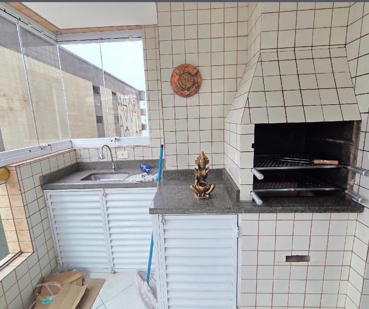 Apartamento com 2 quartos e 75 m² em Boqueirão, Praia Grande