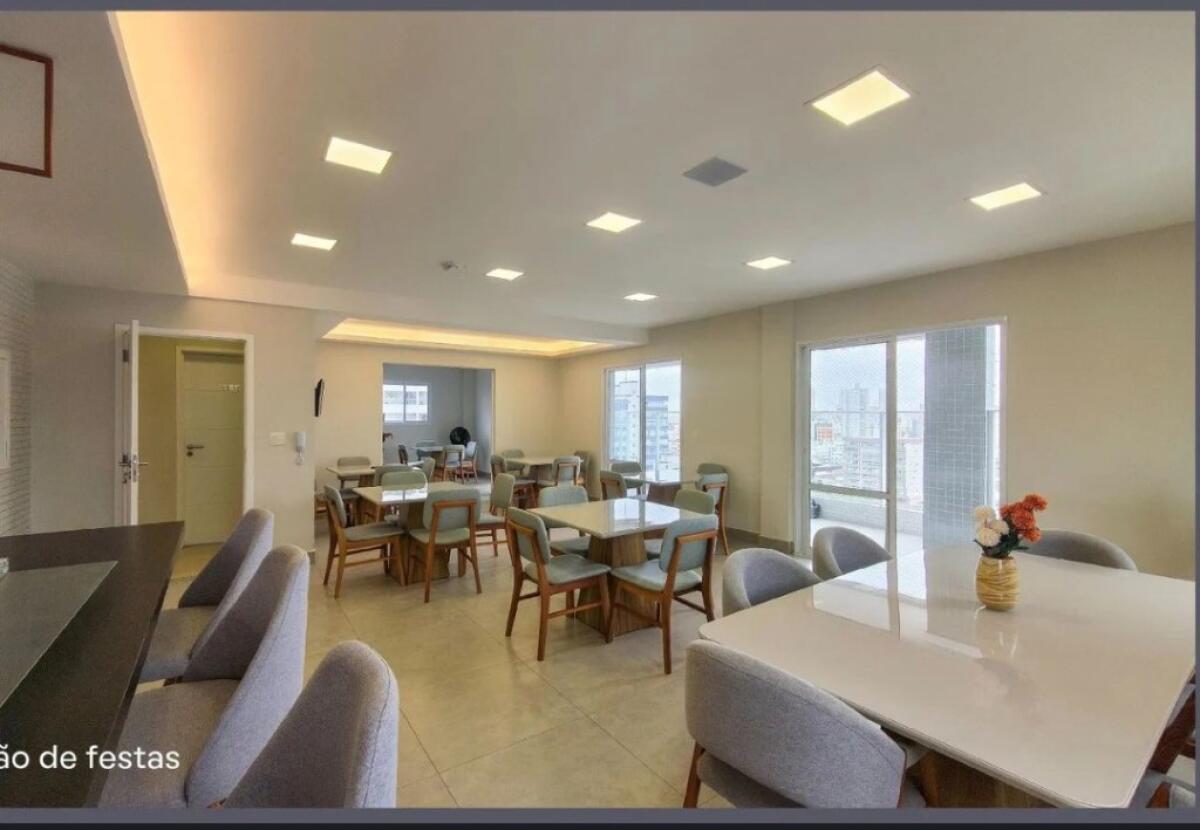 Apartamento com 2 quartos e 70 m² em Boqueirão, Praia Grande