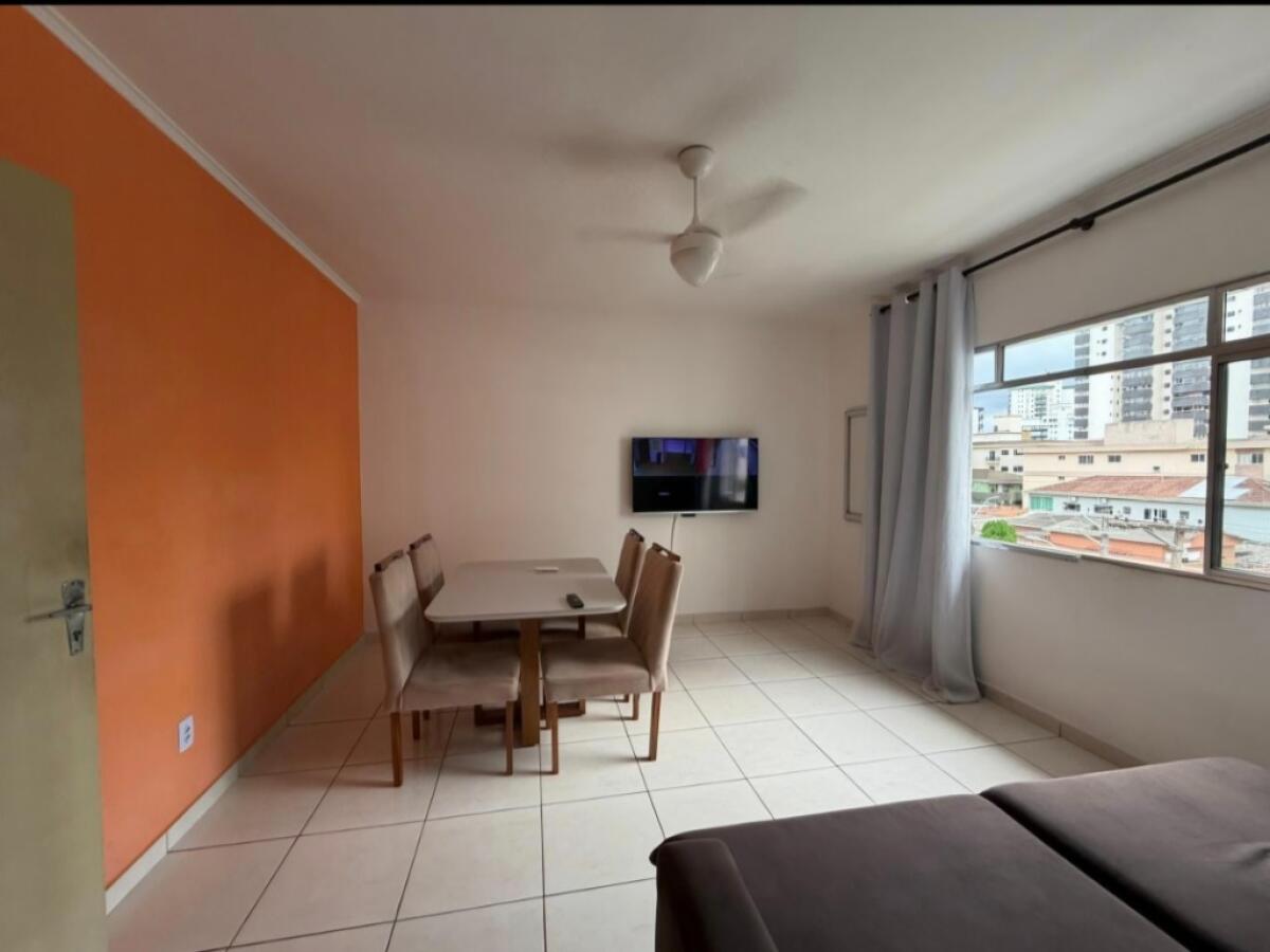Apartamento com 1 quarto e 54 m² em Boqueirão, Praia Grande
