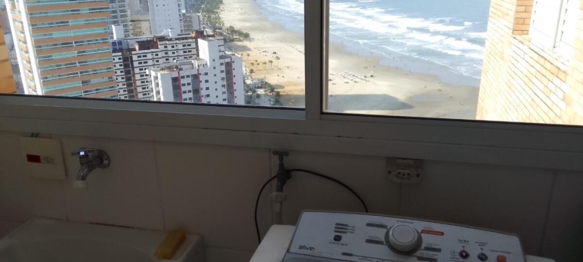 Apartamento com 3 quartos e 92 m² em Boqueirão, Praia Grande