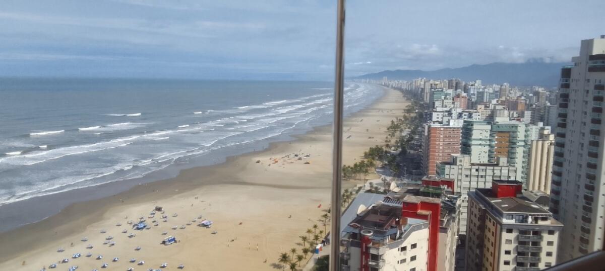 Apartamento com 3 quartos e 92 m² em Boqueirão, Praia Grande