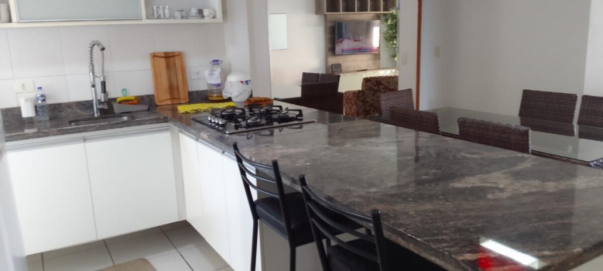 Apartamento com 3 quartos e 92 m² em Boqueirão, Praia Grande