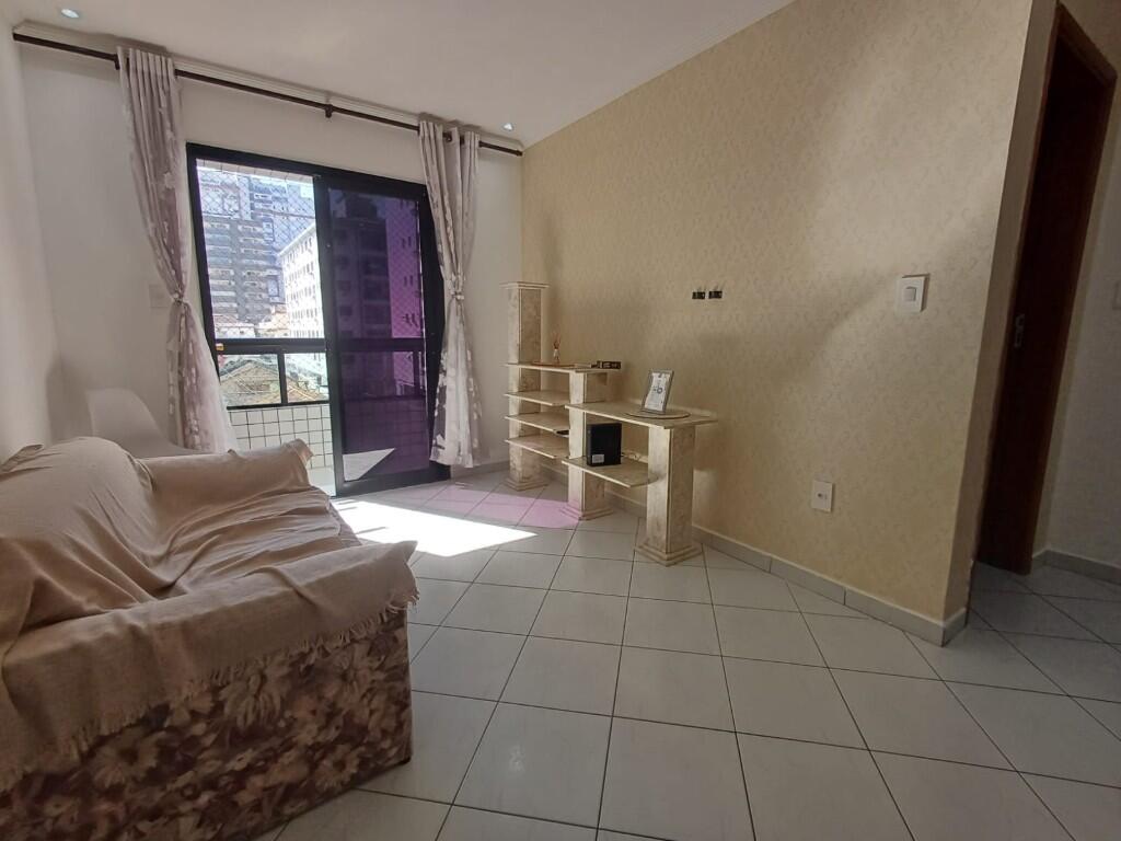 Apartamento com 1 quarto e 48 m² em Vila Guilhermina, Praia Grande