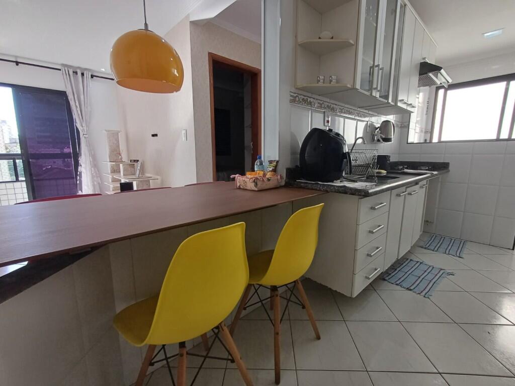 Apartamento com 1 quarto e 48 m² em Vila Guilhermina, Praia Grande