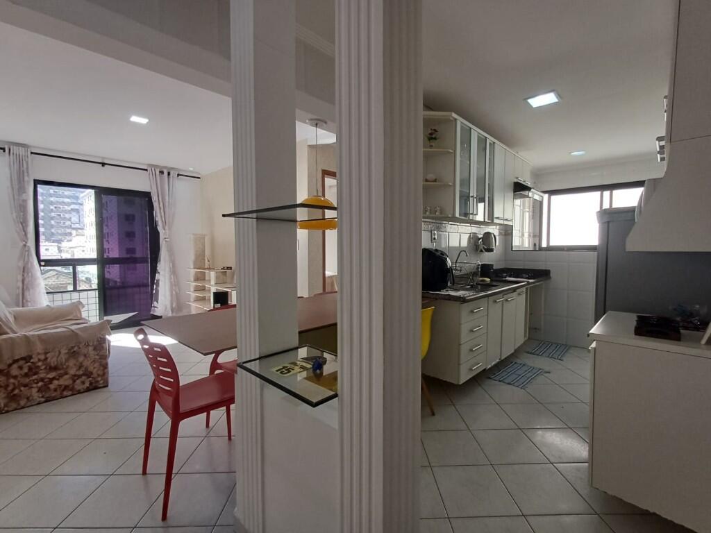 Apartamento com 1 quarto e 48 m² em Vila Guilhermina, Praia Grande