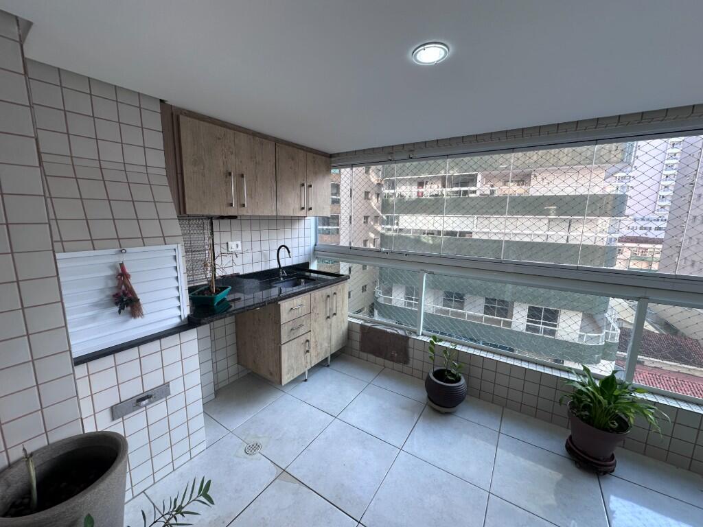 Apartamento com 3 quartos e 140 m² em Vila Guilhermina, Praia Grande