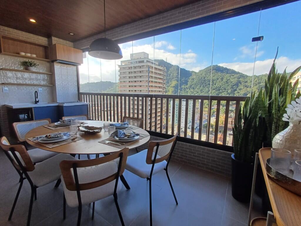 Apartamento com 2 quartos e 74 m² em Vila Guilhermina, Praia Grande