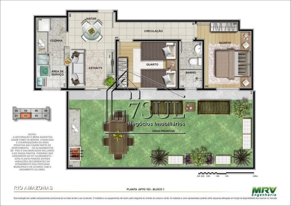 Apartamento, 2 quartos, 45 m² - Foto 10
