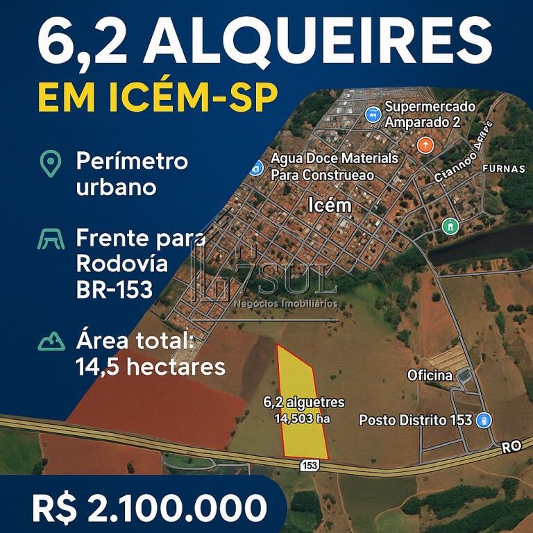 Terreno, 15 hectares - Foto 2