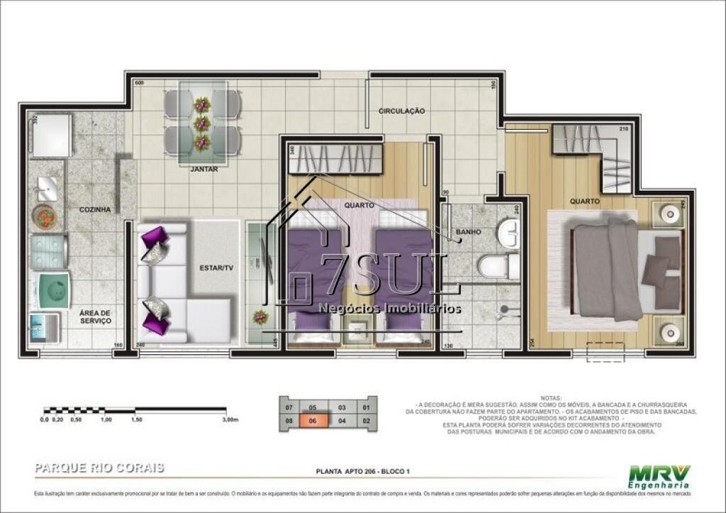 Apartamento, 2 quartos, 45 m² - Foto 15