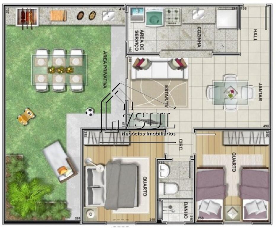 Apartamento, 2 quartos, 45 m² - Foto 19