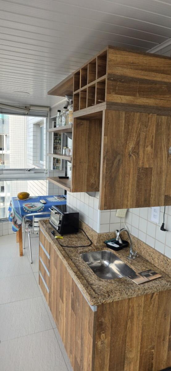 Apartamento com 2 quartos e 99 m² em Vila Tupi, Praia Grande