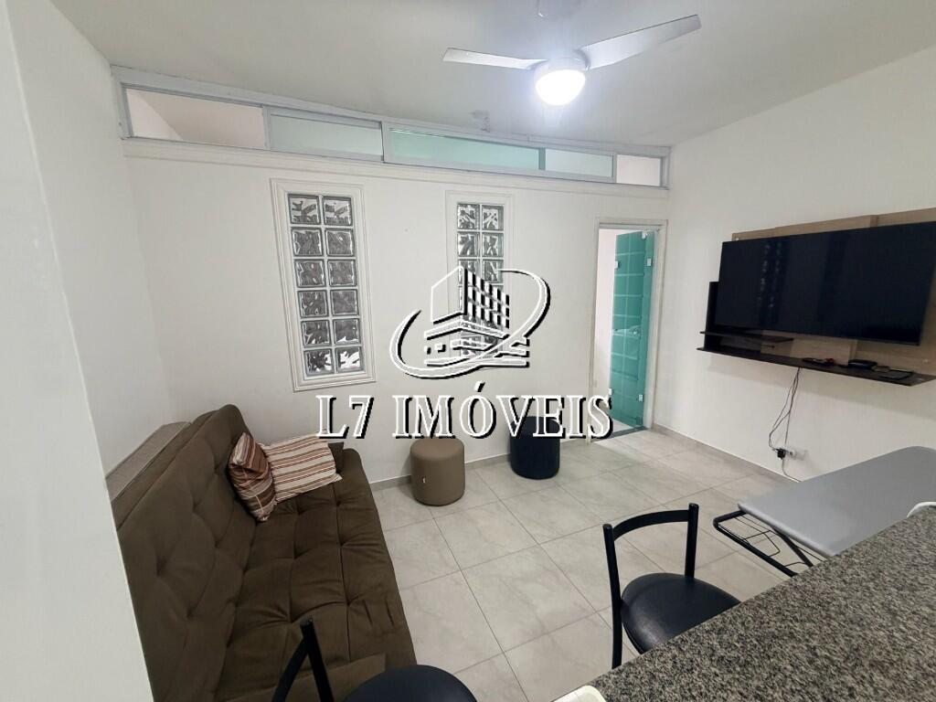 Apartamento com 1 quarto e 55 m² em Canto Do Forte, Praia Grande