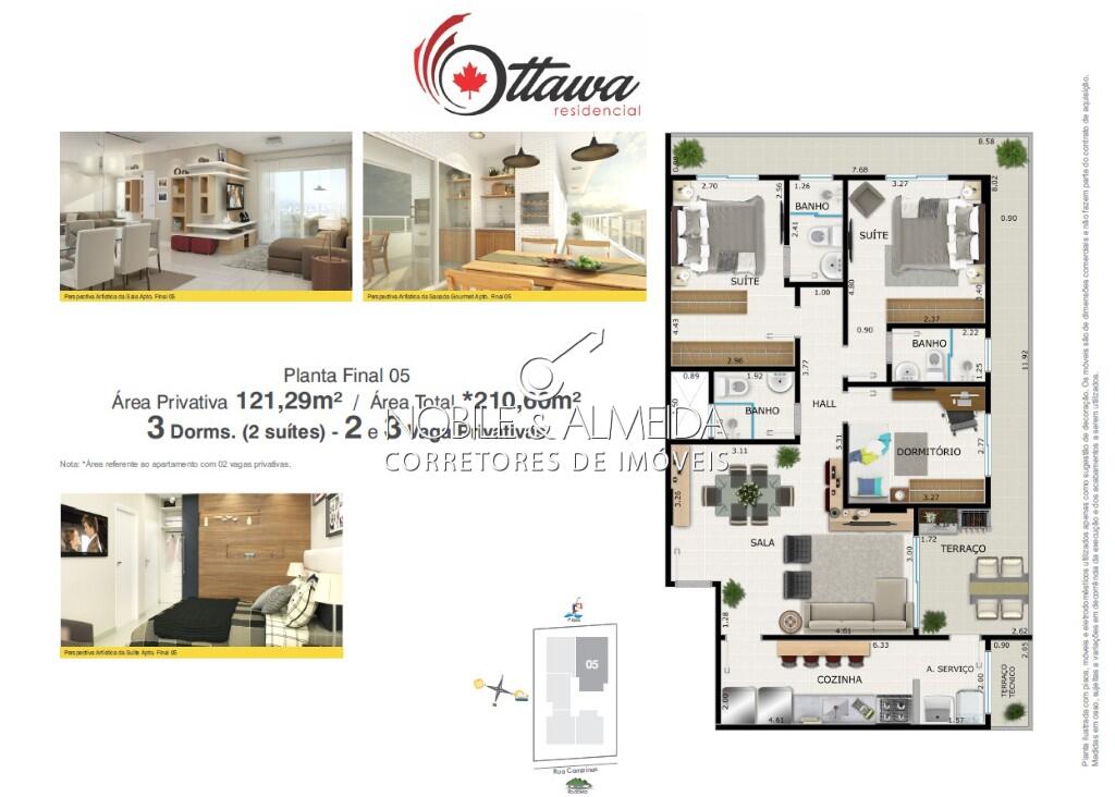 Apartamento, 3 quartos, 121 m² - Foto 21