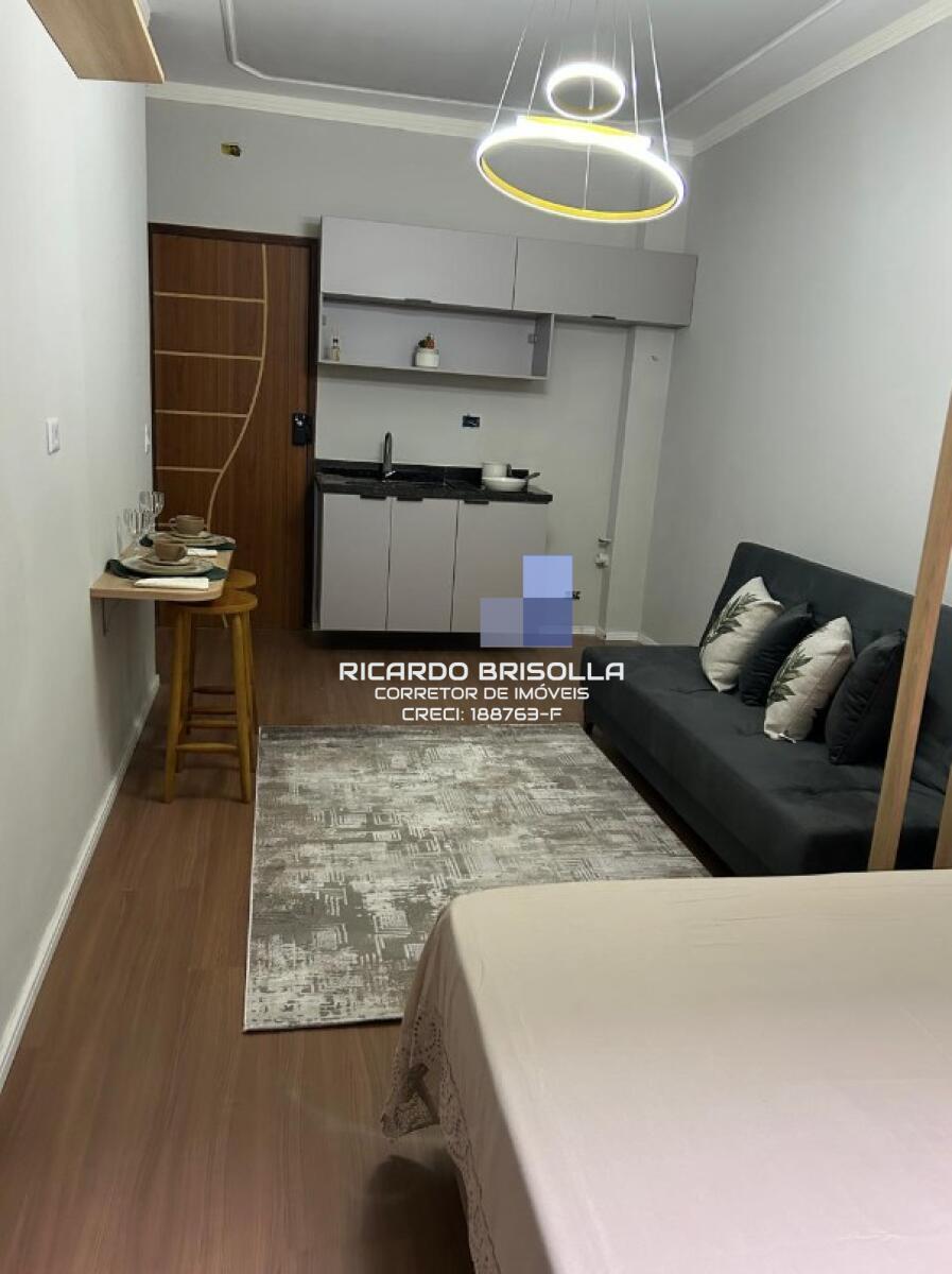 Apartamento com 1 quarto e 22 m² em Tude Bastos (Sítio Do Campo), Praia Grande