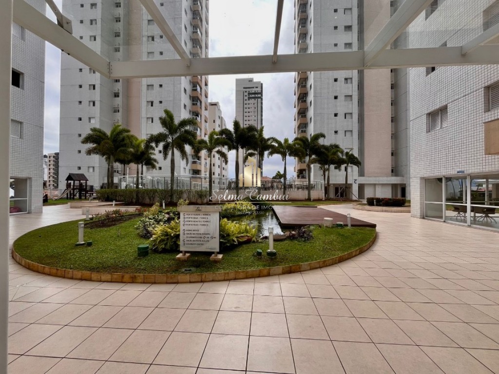 Apartamento com 2 quartos e 77 m² em Boqueirão, Praia Grande