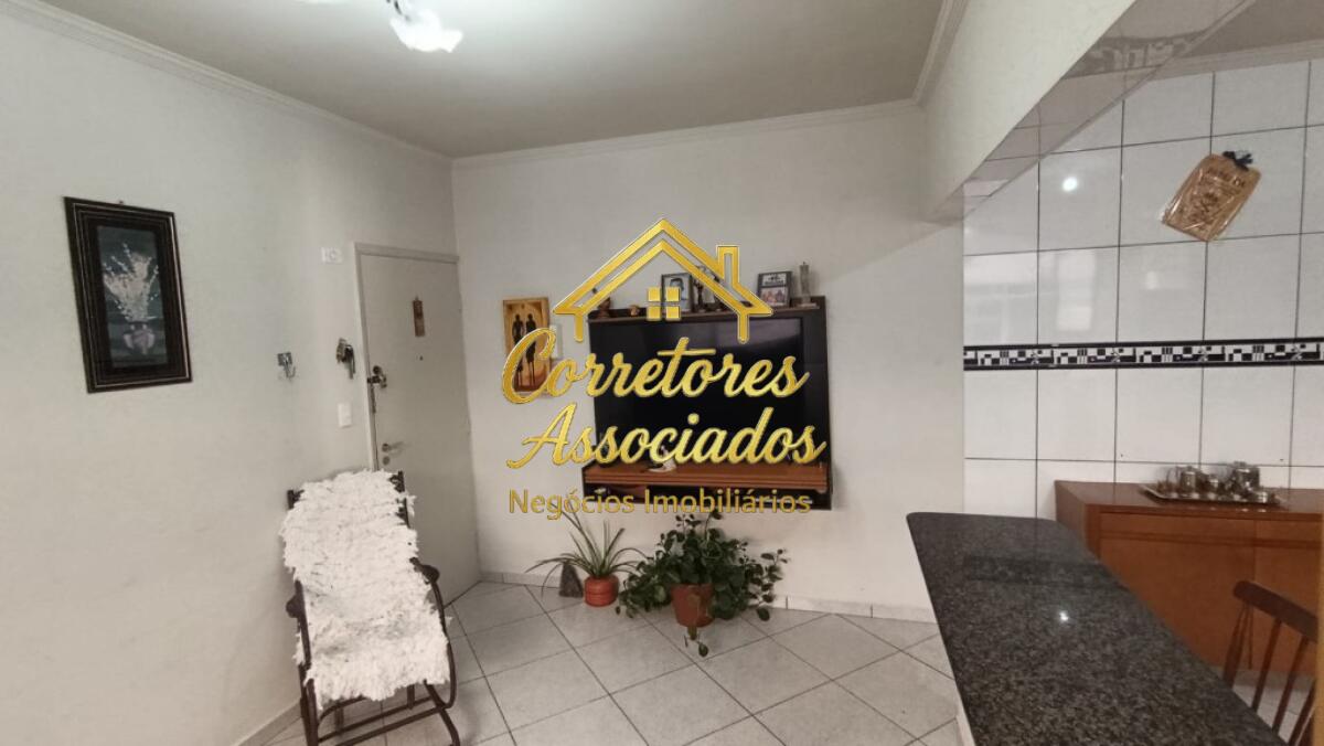 Apartamento com 2 quartos e 60 m² em Boqueirão, Praia Grande
