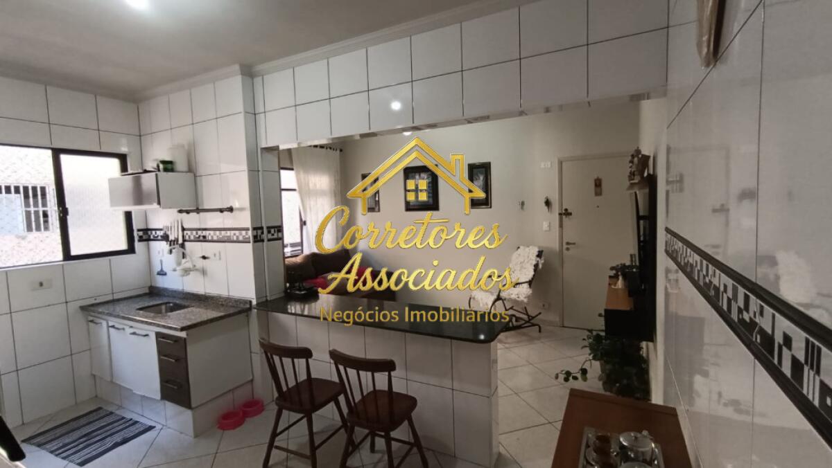 Apartamento com 2 quartos e 60 m² em Boqueirão, Praia Grande