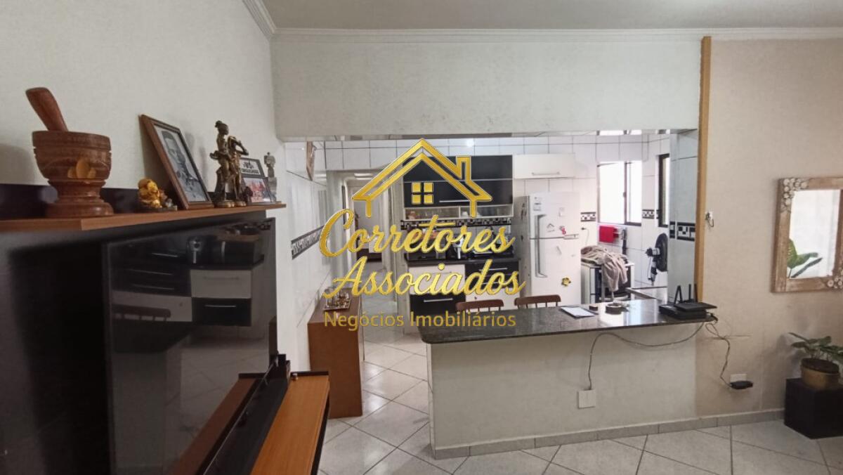 Apartamento com 2 quartos e 60 m² em Boqueirão, Praia Grande