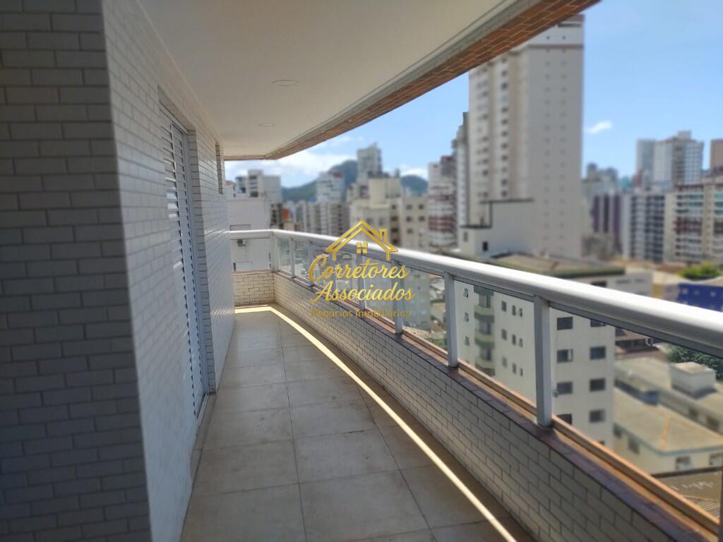 Apartamento com 3 quartos e 132 m² em Vila Guilhermina, Praia Grande