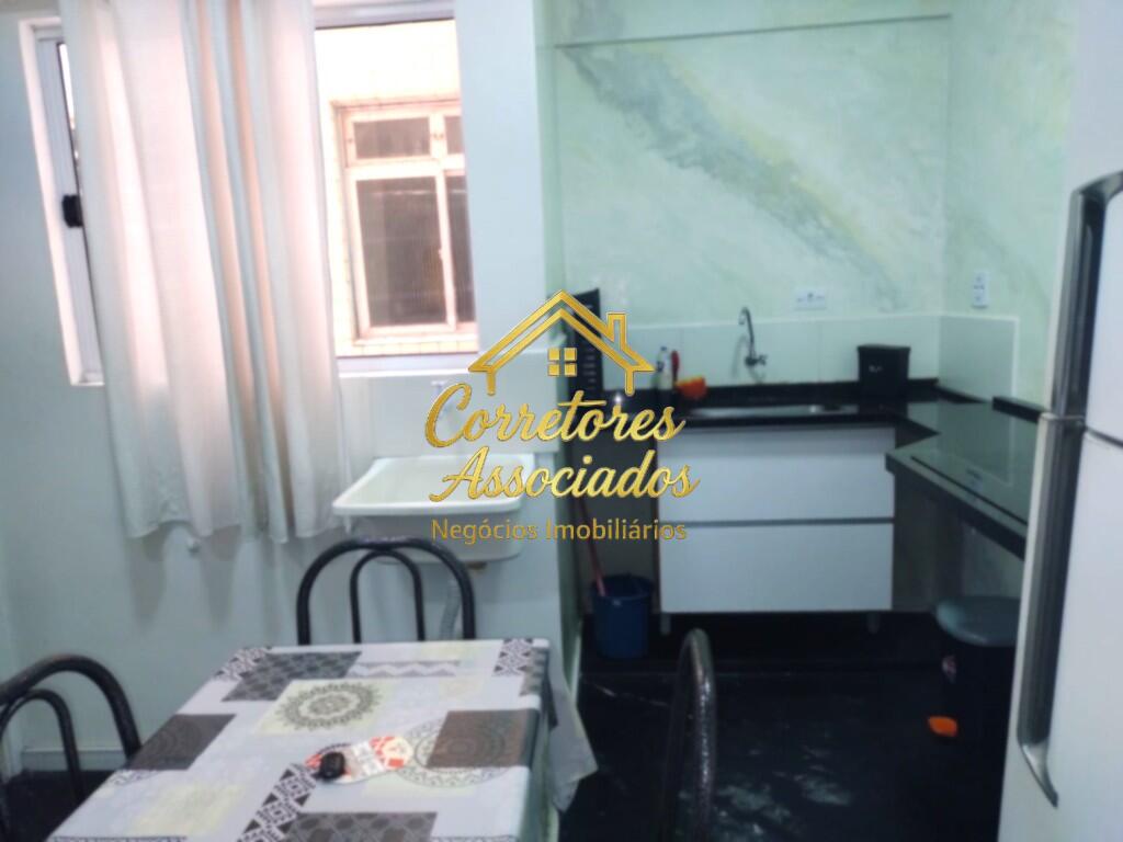 Apartamento com 1 quarto e 37 m² em Boqueirão, Praia Grande