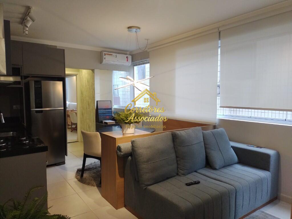 Apartamento com 1 quarto e 46 m² em Vila Guilhermina, Praia Grande