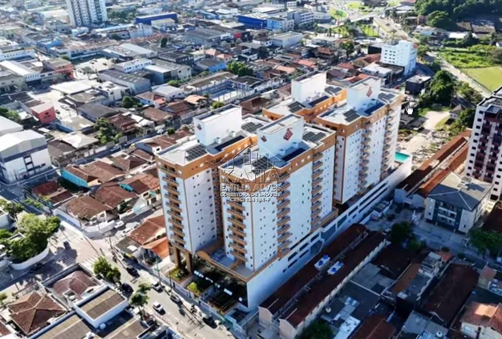 Apartamento com 2 quartos e 57 m² em Nova Mirim, Praia Grande