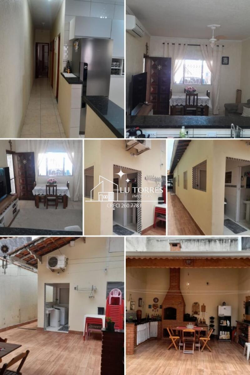 Casa com 2 quartos e 180 m² em Vila Caiçara, Praia Grande