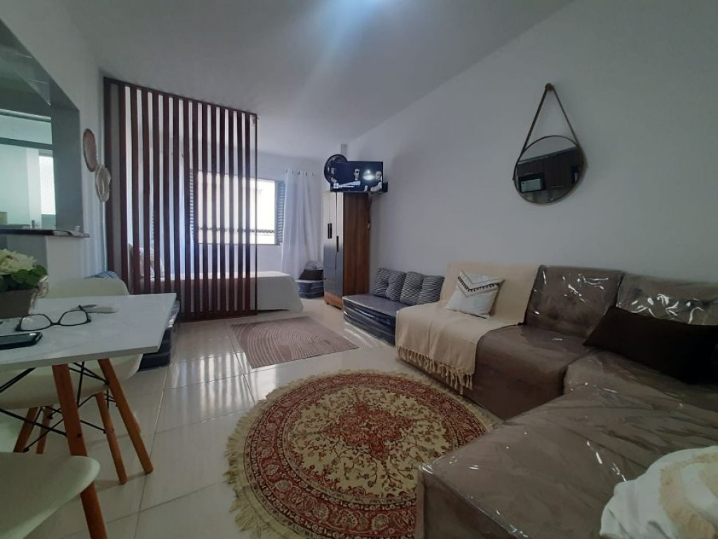 Apartamento com 1 quarto e 38 m² em Maracanã, Praia Grande