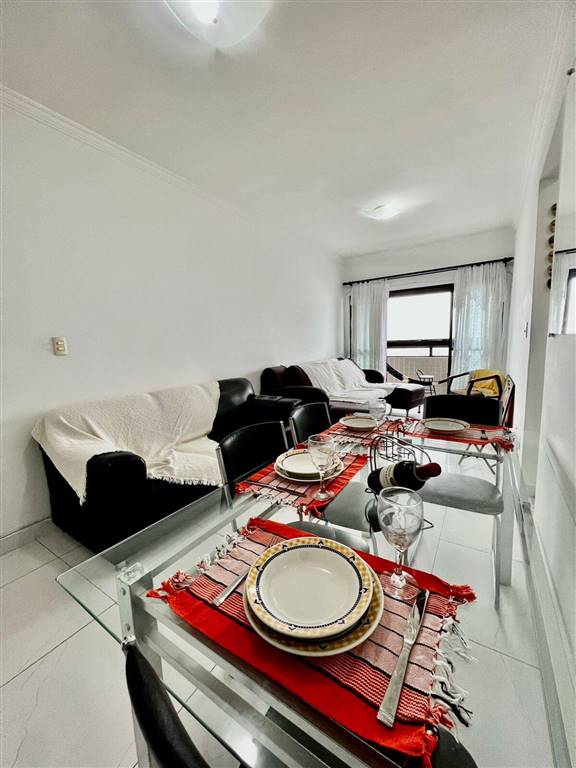 Apartamento com 1 quarto e 62 m² em Maracanã, Praia Grande