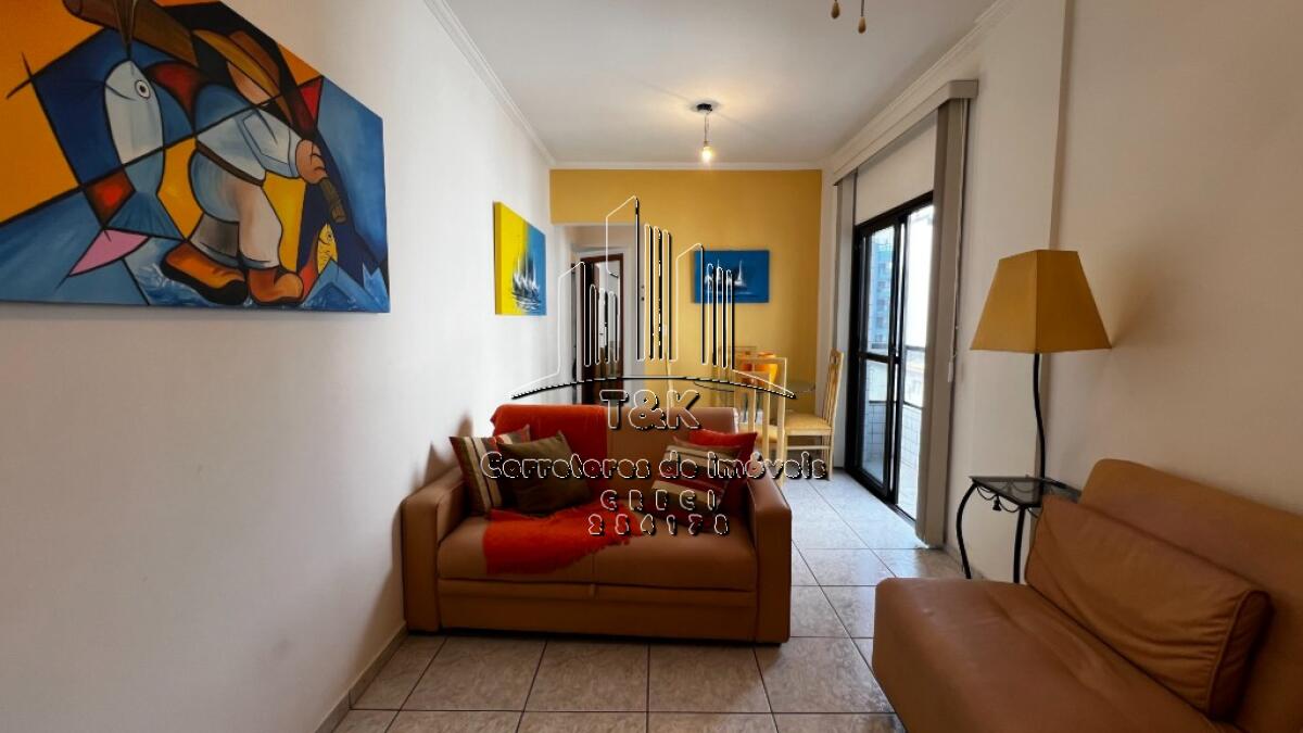 Apartamento com 2 quartos e 70 m² em Maracanã, Praia Grande