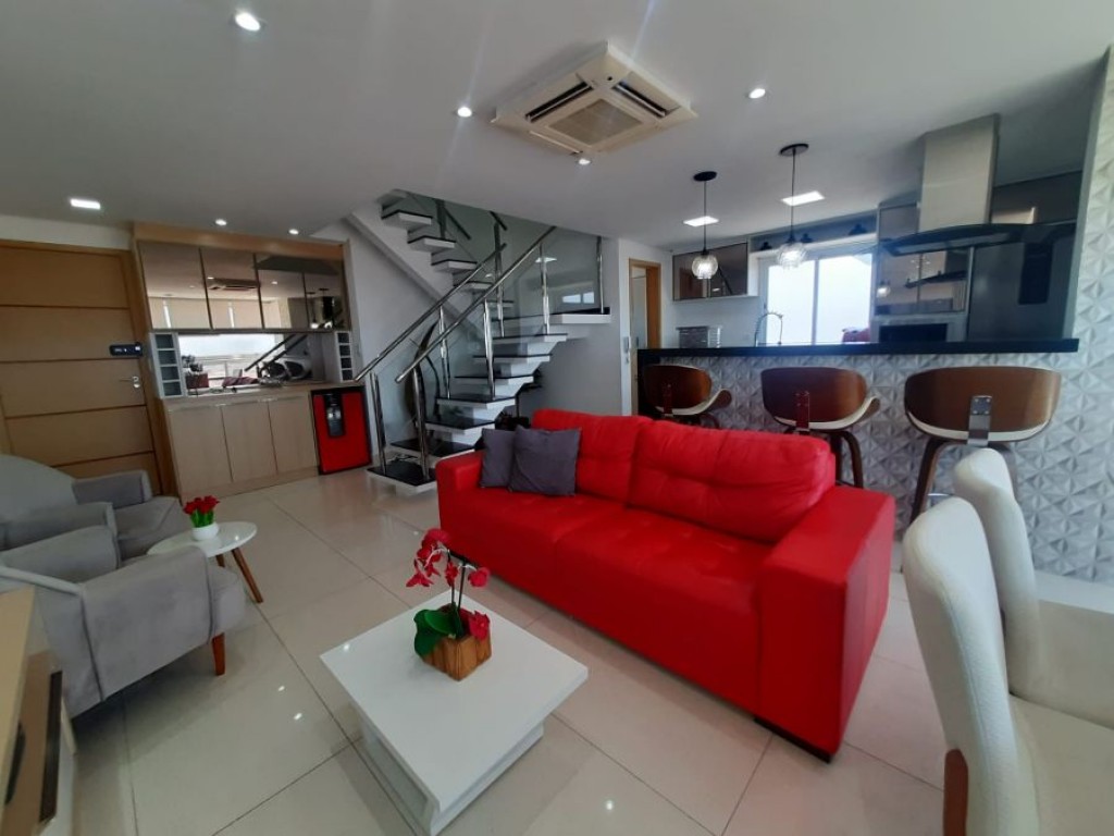 Apartamento com 3 quartos e 143 m² em Maracanã, Praia Grande