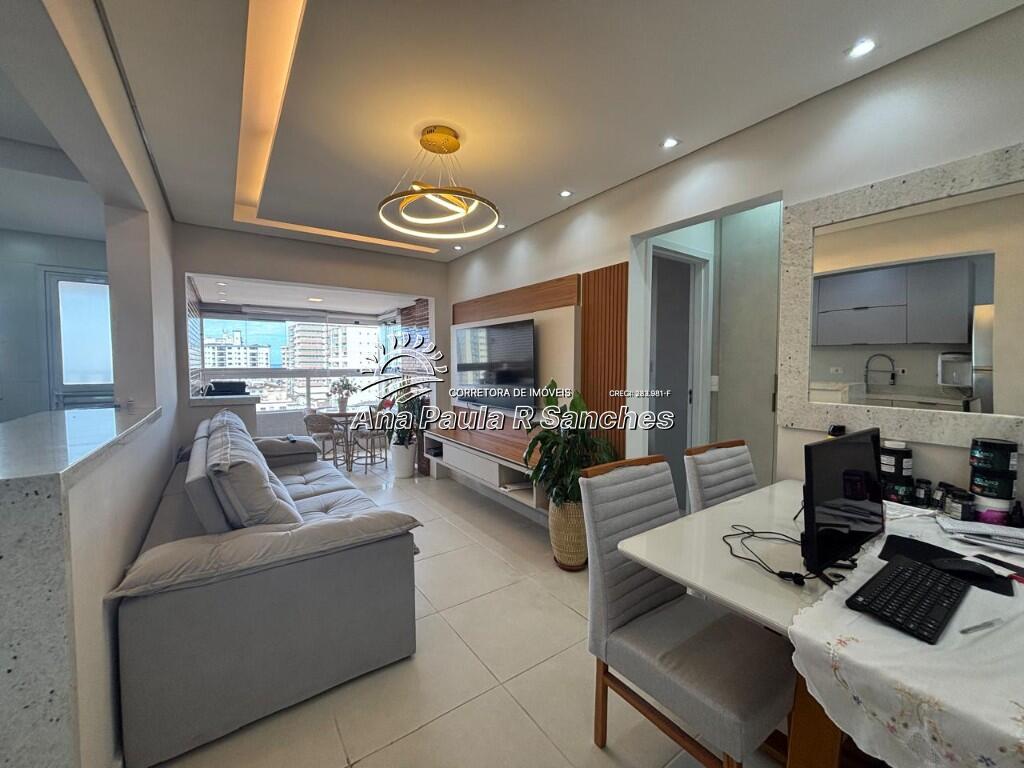 Apartamento com 1 quarto e 48 m² em Vila Guilhermina, Praia Grande