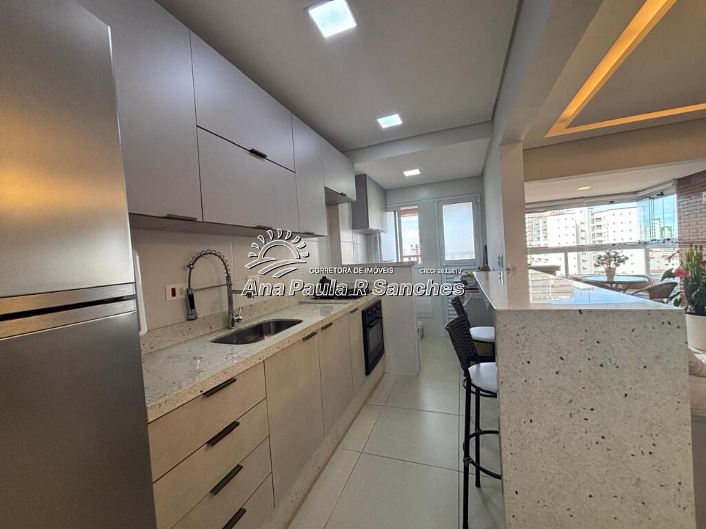 Apartamento com 1 quarto e 48 m² em Vila Guilhermina, Praia Grande