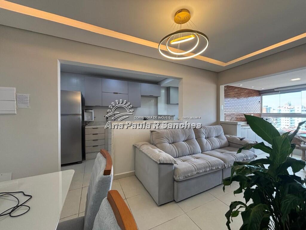 Apartamento com 1 quarto e 48 m² em Vila Guilhermina, Praia Grande