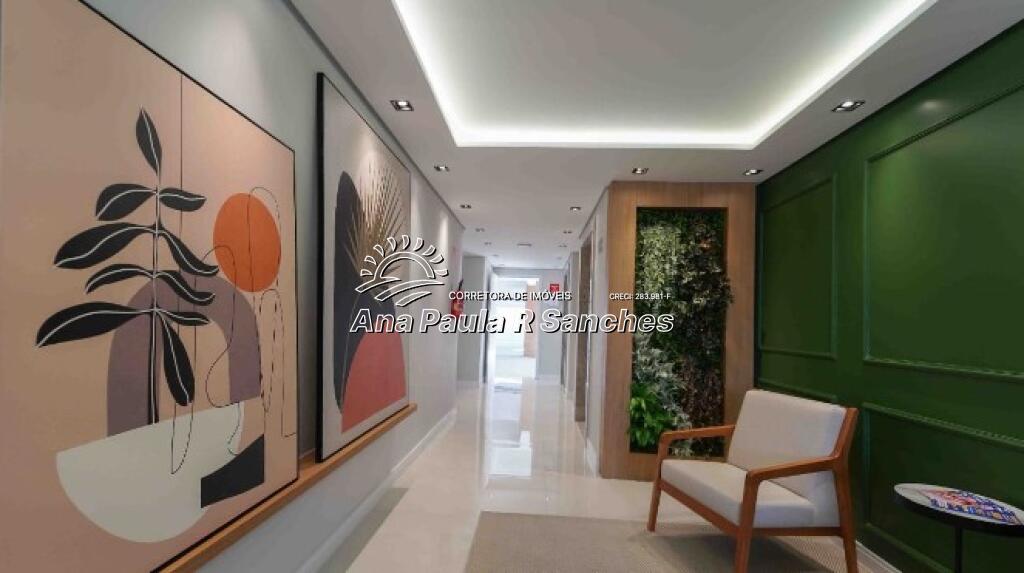 Apartamento com 1 quarto e 48 m² em Vila Guilhermina, Praia Grande
