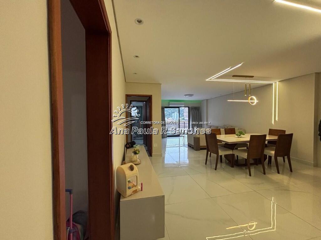 Apartamento com 3 quartos e 140 m² em Vila Guilhermina, Praia Grande