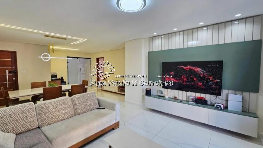 Apartamento com 3 quartos e 140 m² em Vila Guilhermina, Praia Grande
