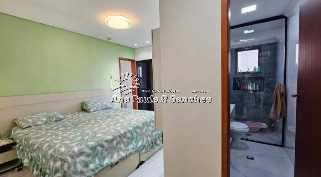 Apartamento com 3 quartos e 140 m² em Vila Guilhermina, Praia Grande