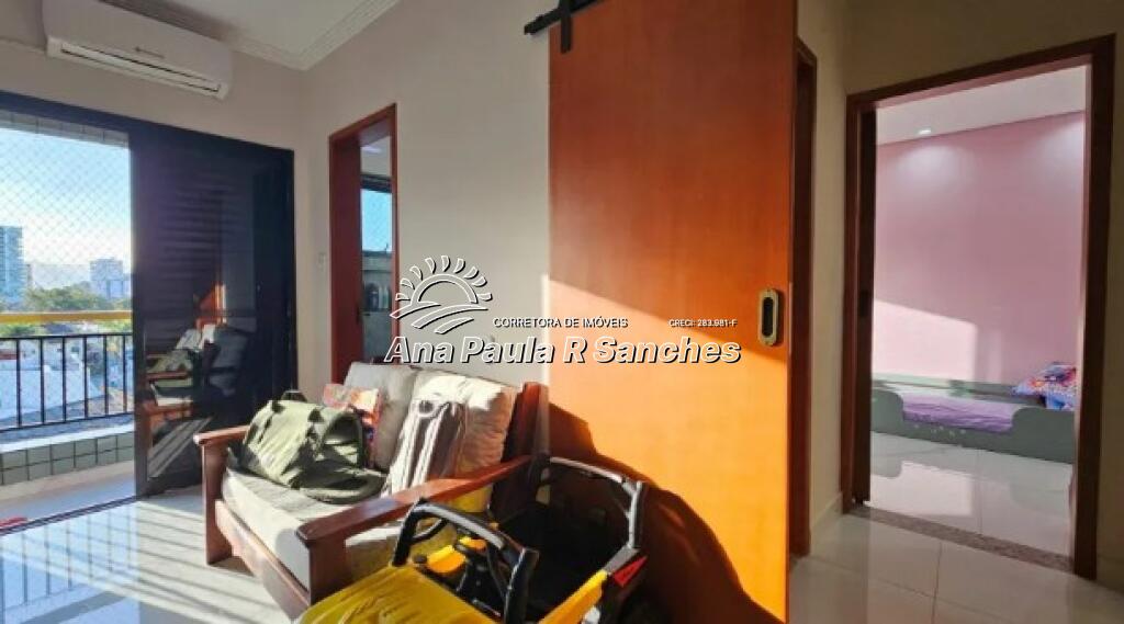 Apartamento com 3 quartos e 140 m² em Vila Guilhermina, Praia Grande