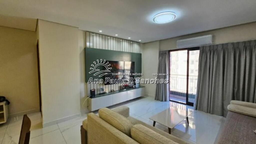 Apartamento com 3 quartos e 140 m² em Vila Guilhermina, Praia Grande