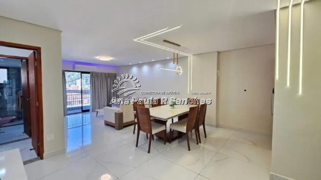 Apartamento com 3 quartos e 140 m² em Vila Guilhermina, Praia Grande