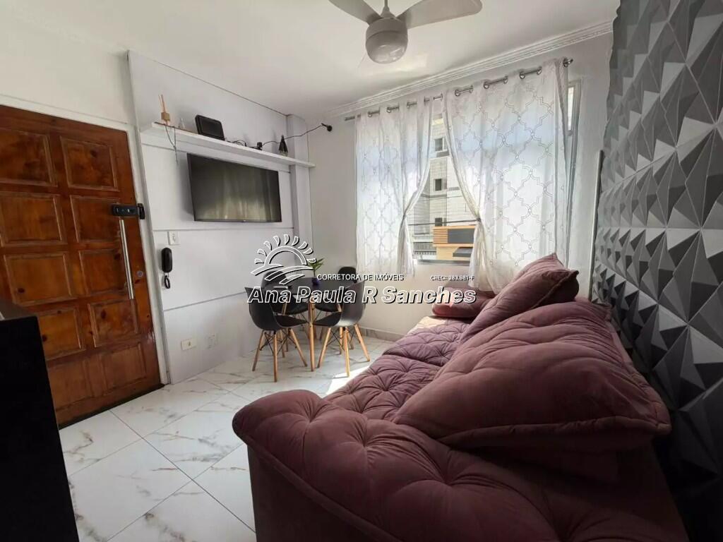 Apartamento com 2 quartos e 40 m² em Vila Guilhermina, Praia Grande