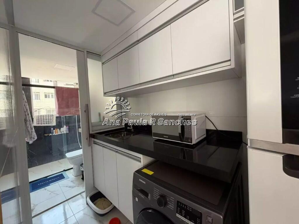 Apartamento com 2 quartos e 40 m² em Vila Guilhermina, Praia Grande