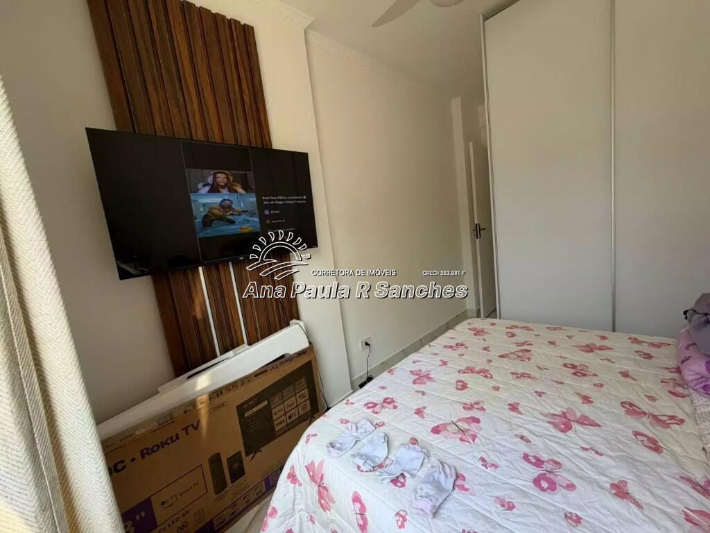 Apartamento com 2 quartos e 40 m² em Vila Guilhermina, Praia Grande