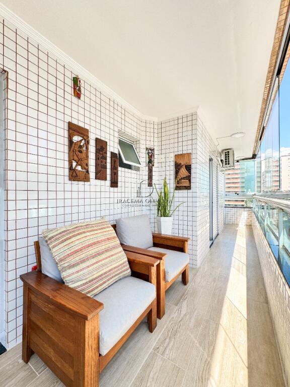 Apartamento com 2 quartos e 92 m² em Vila Caiçara, Praia Grande