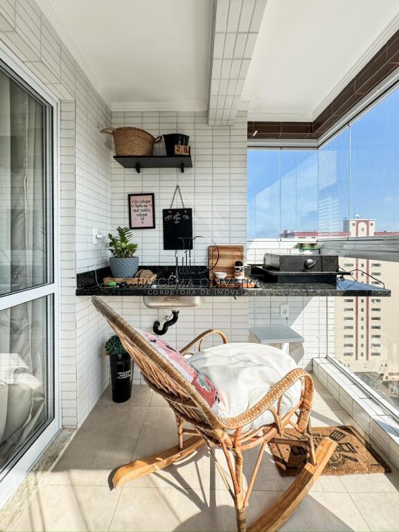 Apartamento com 2 quartos e 63 m² em Vila Caiçara, Praia Grande