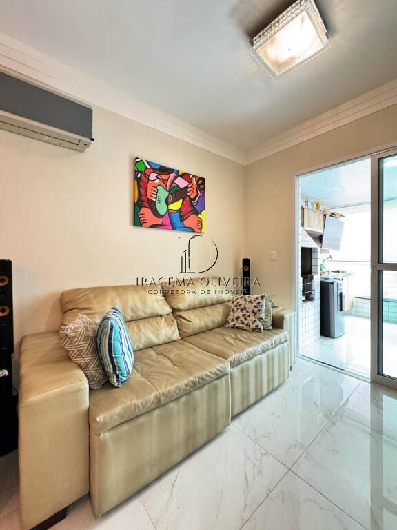 Apartamento com 3 quartos e 102 m² em Vila Caiçara, Praia Grande